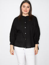 Skjorte med pufærmer